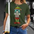 Hairdresser Elf Partner Look Christmas T-Shirt Geschenke für Sie