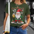 Ho Ho Hol Mir Mal Ein Bier Santa Claus Beer T-Shirt Geschenke für Sie