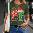 Pt Christmas Physical Therapy Christmas Pt Xmas T-Shirt Gifts for Her