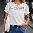 Klitmøller Klitmöller North Jutland Denmark North Sea Gray T-Shirt Geschenke für Sie