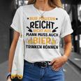 Maurer Beer Slogan Blue S T-Shirt Geschenke für Sie