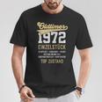 51 Jahre Oldtimer 1972Intage 51St Birthday T-Shirt Lustige Geschenke