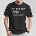 Aktionär Idea Etf Aktien Investor T-Shirt Lustige Geschenke