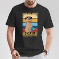 Boule Lucky Petanque T-Shirt Lustige Geschenke