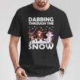 Dabbing Santa Clause Reindeer Unicorn Xmas Dabbing T-Shirt Unique Gifts
