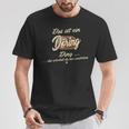 Damen Das Ist Ein Döring Ding Lustiges Familie Döring Mit-Ausschnitt T-Shirt Lustige Geschenke