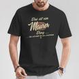 Damen Das Ist Ein Maurer Ding Lustiges Familie Maurer Mit-Ausschnitt T-Shirt Lustige Geschenke