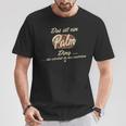 Damen Das Ist Ein Palm Ding Lustiges Familie Palm Mit-Ausschnitt T-Shirt Lustige Geschenke