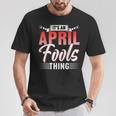 Das Ist Ein Aprilscherz Ding Sarkastisch April Witz T-Shirt Lustige Geschenke