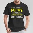 Das Ist Ein Fuchs Ding Spruch Für Familie Fuchs T-Shirt Lustige Geschenke