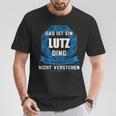 Das Ist Ein Lutz Ding First Name S T-Shirt Lustige Geschenke