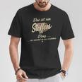 Das Ist Ein Steffens Ding Lustiges Familie Steffens T-Shirt Lustige Geschenke