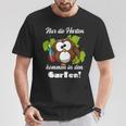 Sayings Nur Die Hart Kommen In Den Garten T-Shirt Lustige Geschenke