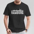 Hamburg Skyline City For Hamburg T-Shirt Lustige Geschenke