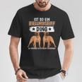 Hundehalter Sachen Ist So Ein Bullmastiff Ding Bullmastiff T-Shirt Lustige Geschenke