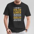 Ich Bin Stolzer Lehreron Fantastische Students T-Shirt Lustige Geschenke