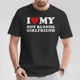 'Ich Liebe Meine Heiße Blonde' T-Shirt Lustige Geschenke