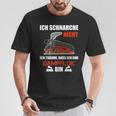 Ich Schnarche Nicht Slogan Lokfahrer Ich Schnarche Nicht Slogan T-Shirt Lustige Geschenke