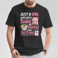 Just A Girl Who Loves Anime Ramen And Sketching Japan Anime T-Shirt Personalized Gifts