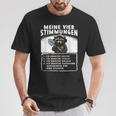 Meineier Stimmung Job Profession T-Shirt Lustige Geschenke