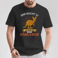 Mir Reichts Ich Gehe Zu Meinen Kängurus Kangaroo T-Shirt Lustige Geschenke