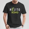 Mojito King Love Mojitos Drink Bartender T-Shirt Lustige Geschenke