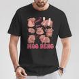 Moo Deng 2024 Moo Deng Moo Deng Cute Hippo T-Shirt Lustige Geschenke