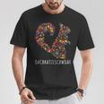 Oachkatzerlschwoaf Squirrel Tail Flowers T-Shirt Lustige Geschenke