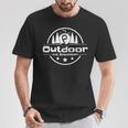 Outdoor Mit Sebastian Logo Wanderer T-Shirt Lustige Geschenke