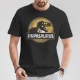 Père Fils Partenaire Papasaurus T-Rex Dinosaur T-Shirt Lustige Geschenke