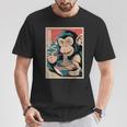 Ramen Japanese Kawaii Monkey Graphic Anime T-Shirt Personalized Gifts