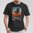 Retrointage Sparrow Sparrows T-Shirt Lustige Geschenke