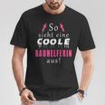 So Sieht Ein Coole Bauhelferin Aus T-Shirt Lustige Geschenke