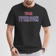 Team Iverson Last Name Proud Family Last Name T-Shirt Lustige Geschenke