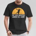 Two Minutes Waren Es Wert Handball Player Hanballer T-Shirt Lustige Geschenke