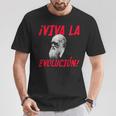 Viva La Evolución Charles Darwin Portrait Boys T-Shirt Lustige Geschenke