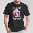 Women's Ich Bin Dann Mal Weg Rente 2024 T-Shirt Lustige Geschenke