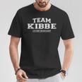 Women's Team Kibbe Proud Family Name Surname With-Neck T-Shirt Lustige Geschenke