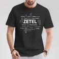 Zetel Zetel Meine Hauptstadt T-Shirt Lustige Geschenke