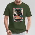 Anime Manga Kawaii Otaku Ramen Cat Christmas T-Shirt Lustige Geschenke