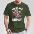 Bòbr Kurwa Christmas Jumper Polish Beer Bober Xmas Kurwa Red T-Shirt Lustige Geschenke