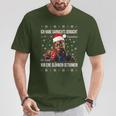 Ich Habe Garnichts Gemacht Nur Eine Glühwein Getrunken Xmas T-Shirt Lustige Geschenke