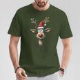 Reindeer Reindeer Christmas Women's Christmas Outfits T-Shirt Lustige Geschenke