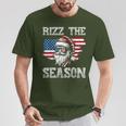 Rizz The Season Christmas Pajamas Rizzler Santa Claus T-Shirt Personalized Gifts