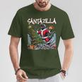 Santazilla Japanese Santa Christmas Monster Kaiju T-Shirt Funny Gifts