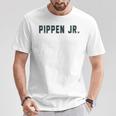 Distressed Team Pippen Jr Last Name Proud Family Gray T-Shirt Lustige Geschenke