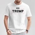 Donald Trump Is Your President Qr Trump Dancing On Back T-Shirt Unique Gifts