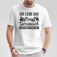 Hiking Ich Liebe Das Noise Wenn Keiner Etwas Sagt T-Shirt Lustige Geschenke