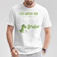 Kinder Ich Werde Ein Großer Bruder 2025 Dinosaur Baby T-Shirt Lustige Geschenke