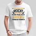 Maurer Beer Slogan Blue S T-Shirt Lustige Geschenke